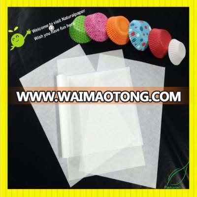 glassine paper for baking cup making