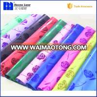 Factory price wholesale custom gift wrapping paper with metallic design